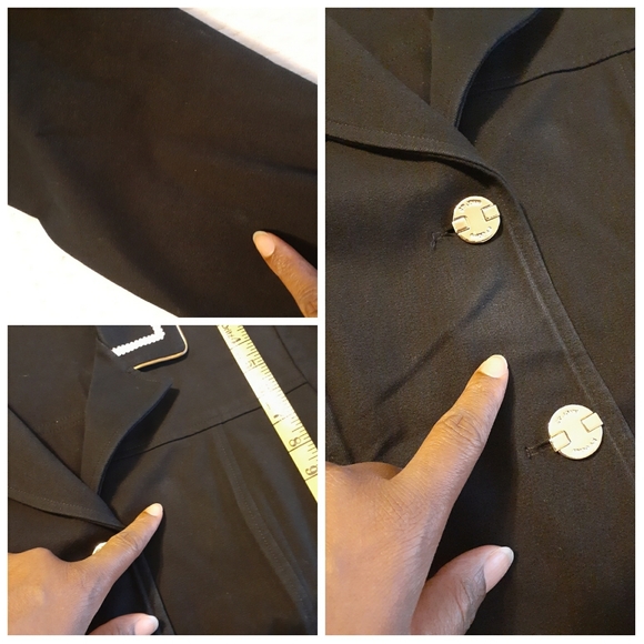 Vintage St. John Sport by Marie Gray Black Blazer